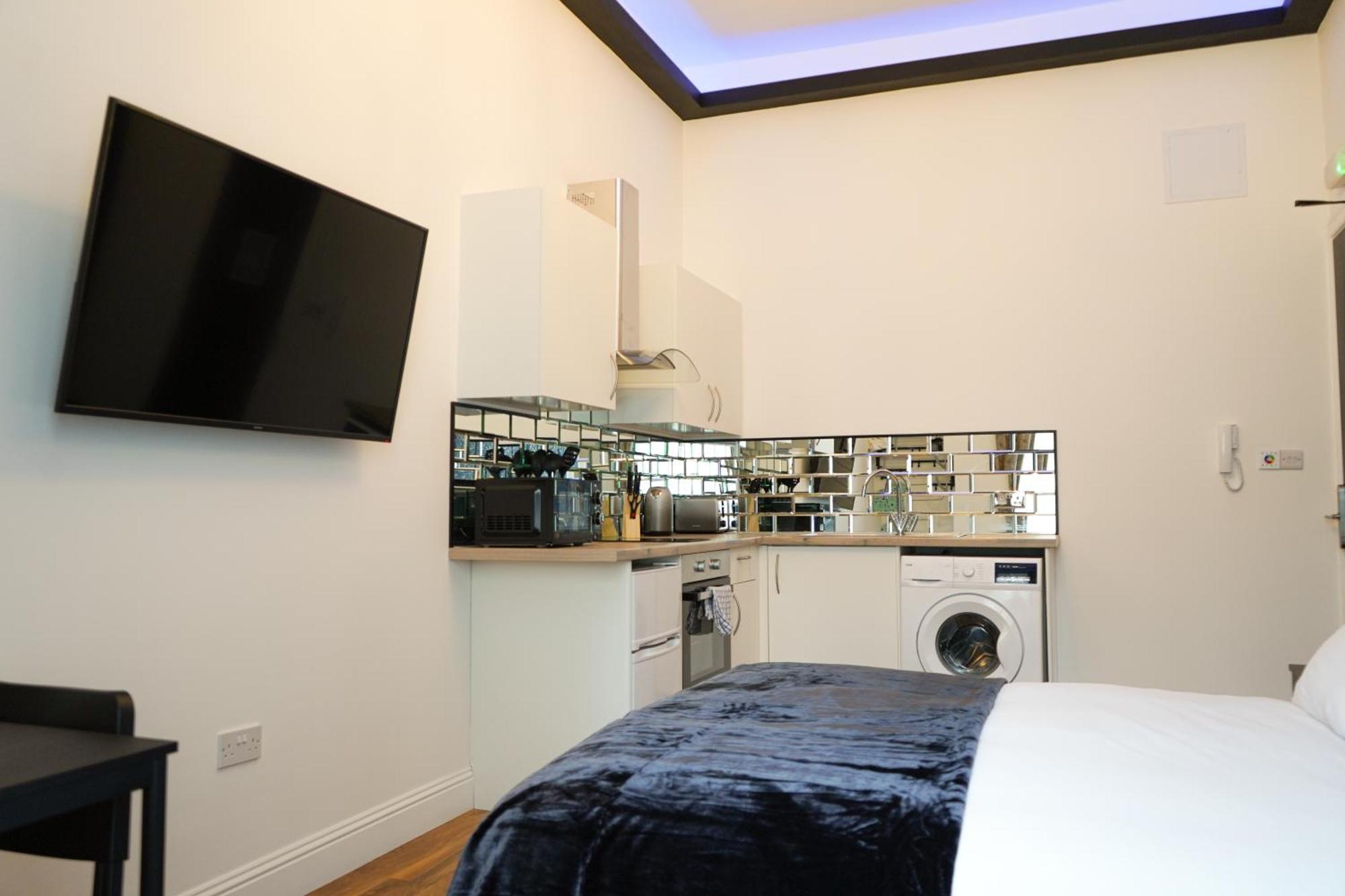 Novana Aparthotel Glasgow Pokoj fotografie